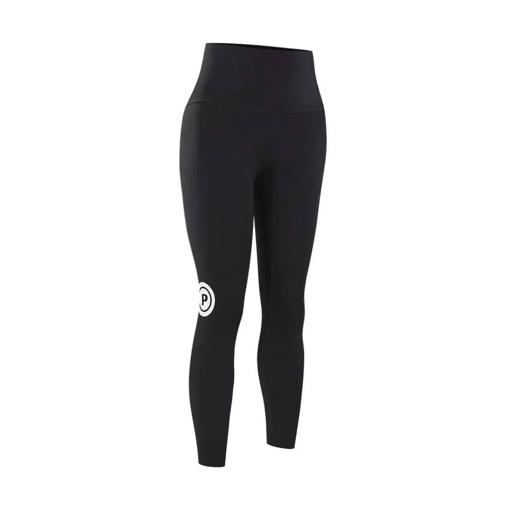 Women Long Cycling Tights - High Waisted   Back Pocket